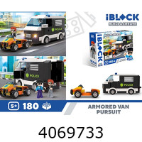Конструктор IBlock Транспорт 180дет в коробці (18/36) KH41/003/3 н/з Конструктор IBlock Транспорт 180дет в коробці (18/36) KH41/003/3 н/з