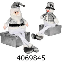 Санта Сніговик 70см мікс (100) R96538