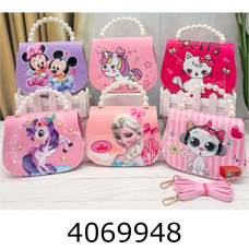 Сумочка дитяча лак 6 видів165*12*7см (6) 9122