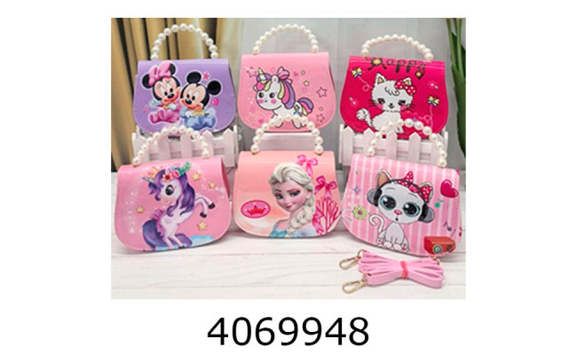 Сумочка дитяча лак 6 видів165*12*7см (6) 9122