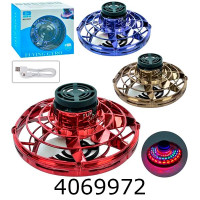 Літаюча куля в коробці usb-зарядне акум. 3 кольори 11*10*5см (24) 8211