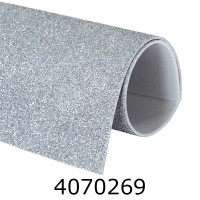Фоаміран 20x30см глітер срібло (120) RS-0298 Фоаміран 20x30см глітер срібло (120) RS-0298