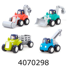 Машинка в коробці інерц. HOLA Будтехніка 3 види (6/72) HE7906