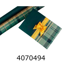 Папір подар. 70*800см Клітинка океан+тонування 70г/м2 255-4594