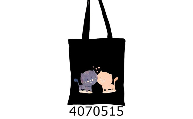 Сумка шопер Котята  34*39см 802-18