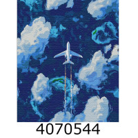 Картина по номерам 40*50см пейзаж Над хмарами Brushme BS51534 н/з