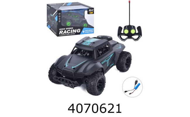 Машина радіо акум. в коробці 2 кольори usb-зарядне 26*17*15см (12) 599-1-2