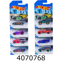 Машинка метал. Hot Wheels на листі змінює колір 8 видів 324-89