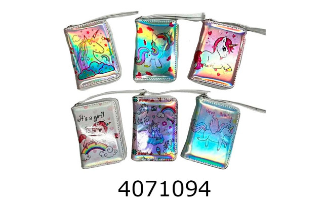 Гаманець дитячий Єдиноріг 13*10см (12) 158-6