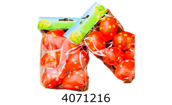 Великодні писанки в кульку 6 писанок підвіска (300) MA22-63