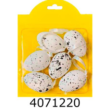 Великодні писанки на листі 6 писанок  підвіска (360) MA22-31