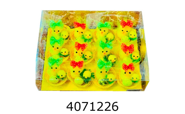 Великодні курчата в коробці ціна за 12 шт(100) MA22-80