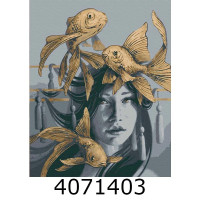 Картина по номерам 40*50см люди 