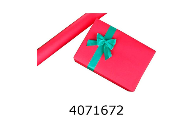 Папір подар. 70*800см Фуксія в рулоні 70г/м 255-3887