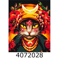 Картина по номерам 40*50см Киця Мольфарка  ©Маріанна Пащук Brushme BS53282 н/з