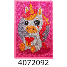 Алмазна мозаїка 10*14 Єдиноріг Brushme DM4002