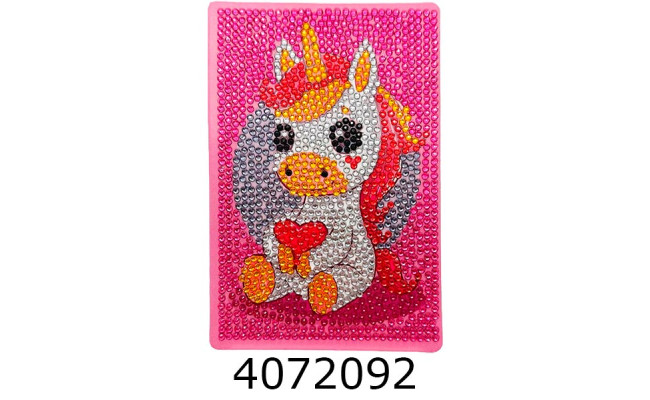 Алмазна мозаїка 10*14 Єдиноріг Brushme DM4002