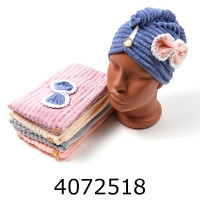 Чалма на голову мікрофібра 25*65см в кульку 703-28-400