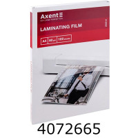 Плівка для ламін. Axent 80мкм А4 100шт 216*303мм (10) 2020-A
