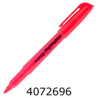 Маркер текст. Axent Highlighter 2-4 мм клиноп. рожевий (12/120) D2503-10
