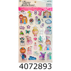 Наклейки LDC 29*15см мікс (20/1500) RS-0258
