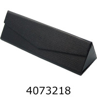Футляр подарунковий на 1 ручку Baixin трикутний чорний BOX008-4 713696В