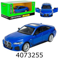 Машинка метал. BMW i4 M50 муз. світ. відкр. двері Автопром (24/48) 68720 Машинка метал. BMW i4 M50 муз. світ. відкр. двері Автопром (24/48) 68720