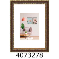 Фоторамка пластик 21*30/29 SK картинний профіль  коричнева)(17) SA2915-51