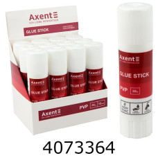 Клей-олівець Axent PVP 35г (12) 7114-A