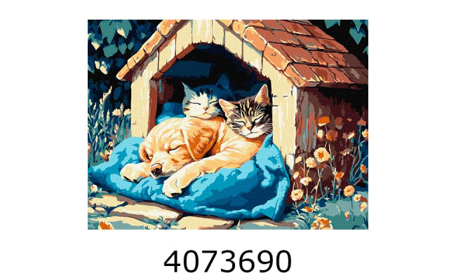 Картина по номерам 30*40см 
