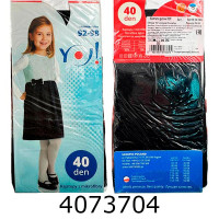 Колготи дитячі чорний 40 ден Yoclub (92-98) (YO!) RA-09/34/CZA