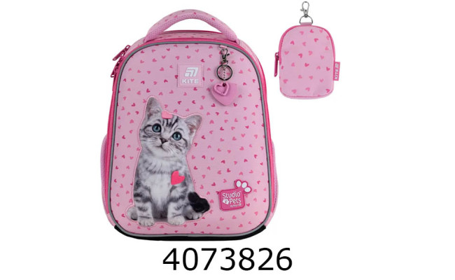 Рюкзак Kite Education каркасний 555S Studio Pets-1 (4) SP25-555S-1