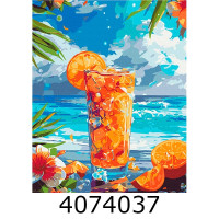 Картина по номерам 40*50см Освіжаючий коктейль Brushme BS54092 н/з