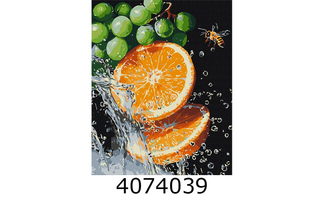 Картина по номерам 40*50см Соковите поєднання Brushme BS54150