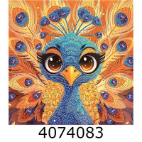 Алмазна мозаїка 25*25 тварини 