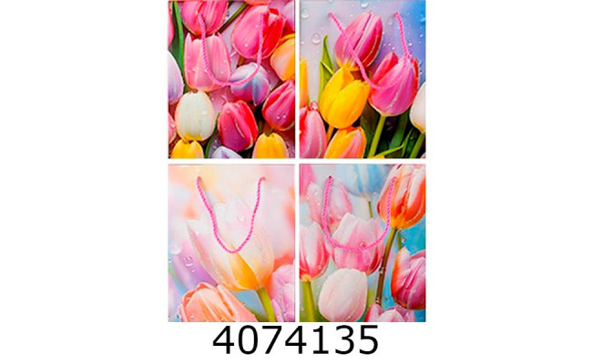 Пакет подарунковий 26*32*10см 3D RQ 943-4M (12) 137736