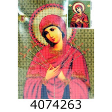 Алмазна мозаїка 30*40 реліг. (60) MGLD60560