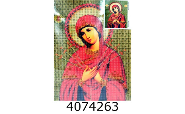 Алмазна мозаїка 30*40 реліг. (60) MGLD60560