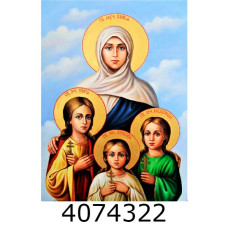 Алмазна мозаїка 40*50 реліг. MGLE74254