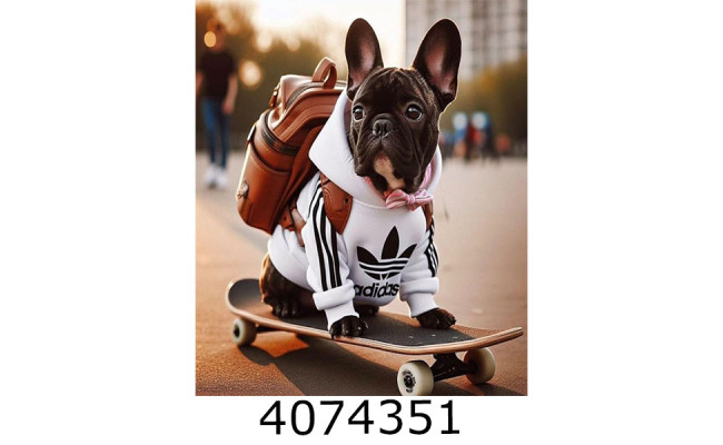 Алмазна мозаїка 40*50 тварини 