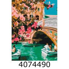 Картина по номерам 40*50см Весняна Венеція Brushme BS51563
