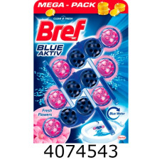 Туалетний блок Bref Color Aktiv 3*50 мл Квіткова свіжість