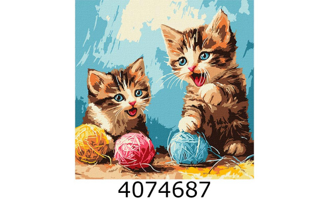 Картина по номерам 30*30см 