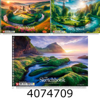 Альбом для малюв. на спір. 30 арк. Школярик 120г/м2 УФ-лак (9/63) PB-SC-030-8034 Альбом для малюв. на спір. 30 арк. Школярик 120г/м2 УФ-лак (9/63) PB-SC-030-8034