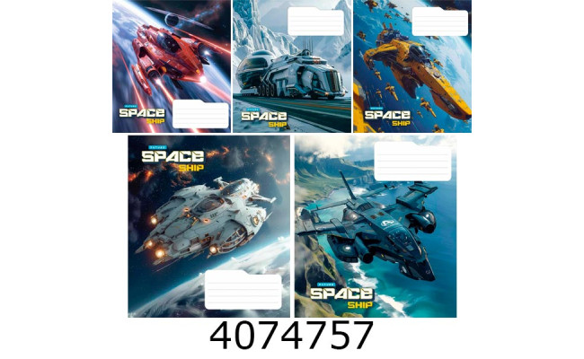 Зошит шк. 36 арк. кл. Школярик Star ВД-лак 