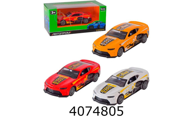 Машина метал. Автопром 3 кольори 15*8*7см (48/96) AP74160