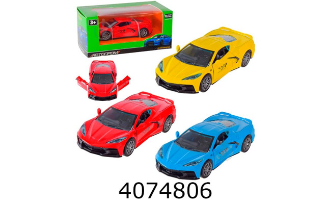 Машина метал. Автопром 3 кольори 15*8*7см (48/96) AP74167