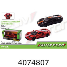 Машина метал. Автопром Ford GT відкр. двері в коробці 14*7*6см (48/96) 4351