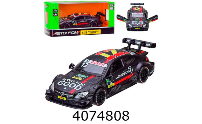 Машина метал. Автопром Mersedes-AMG C 63 DTM відкр. двері в коробці 14*7*6см (48/96) 4366