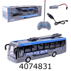 Тролейбус радіо акум. в коробці 35*10*10см (60) 899-5G